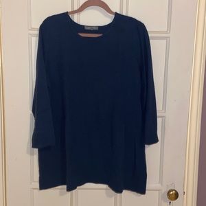 Blue light weight sweater